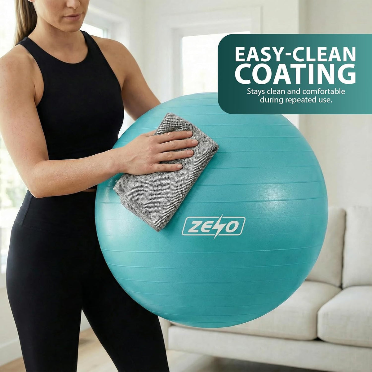 EXERCISE GYM BALL SWISS PILATES YOGA CORE TRAINING PREGNANCY BIRTHING ANTI-BURST