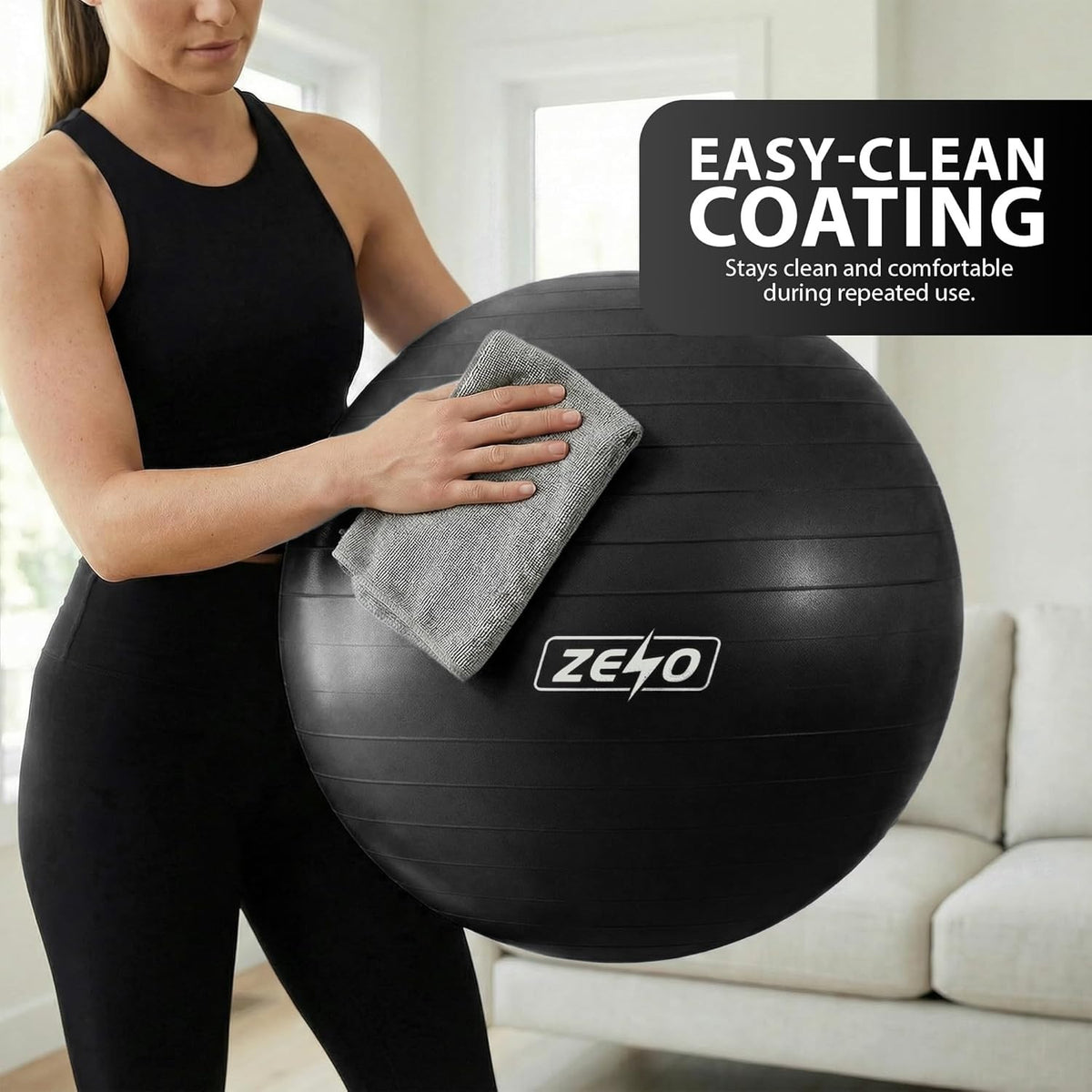 EXERCISE GYM BALL SWISS PILATES YOGA CORE TRAINING PREGNANCY BIRTHING ANTI-BURST