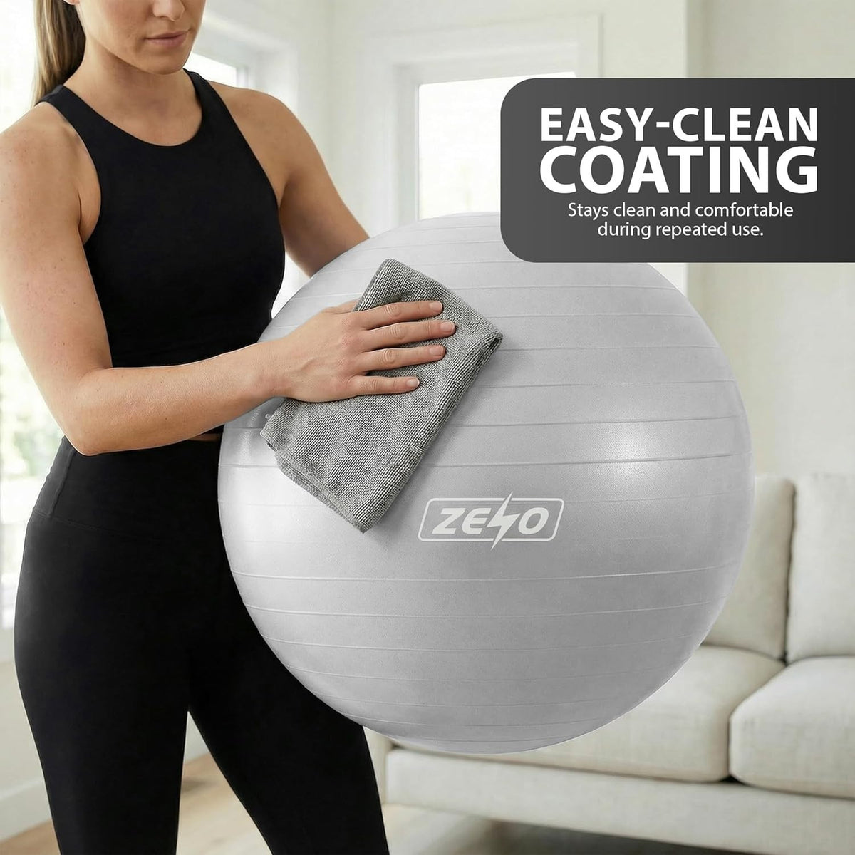 EXERCISE GYM BALL SWISS PILATES YOGA CORE TRAINING PREGNANCY BIRTHING ANTI-BURST
