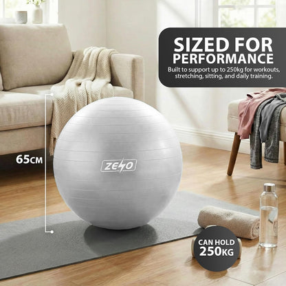 EXERCISE GYM BALL SWISS PILATES YOGA CORE TRAINING PREGNANCY BIRTHING ANTI-BURST