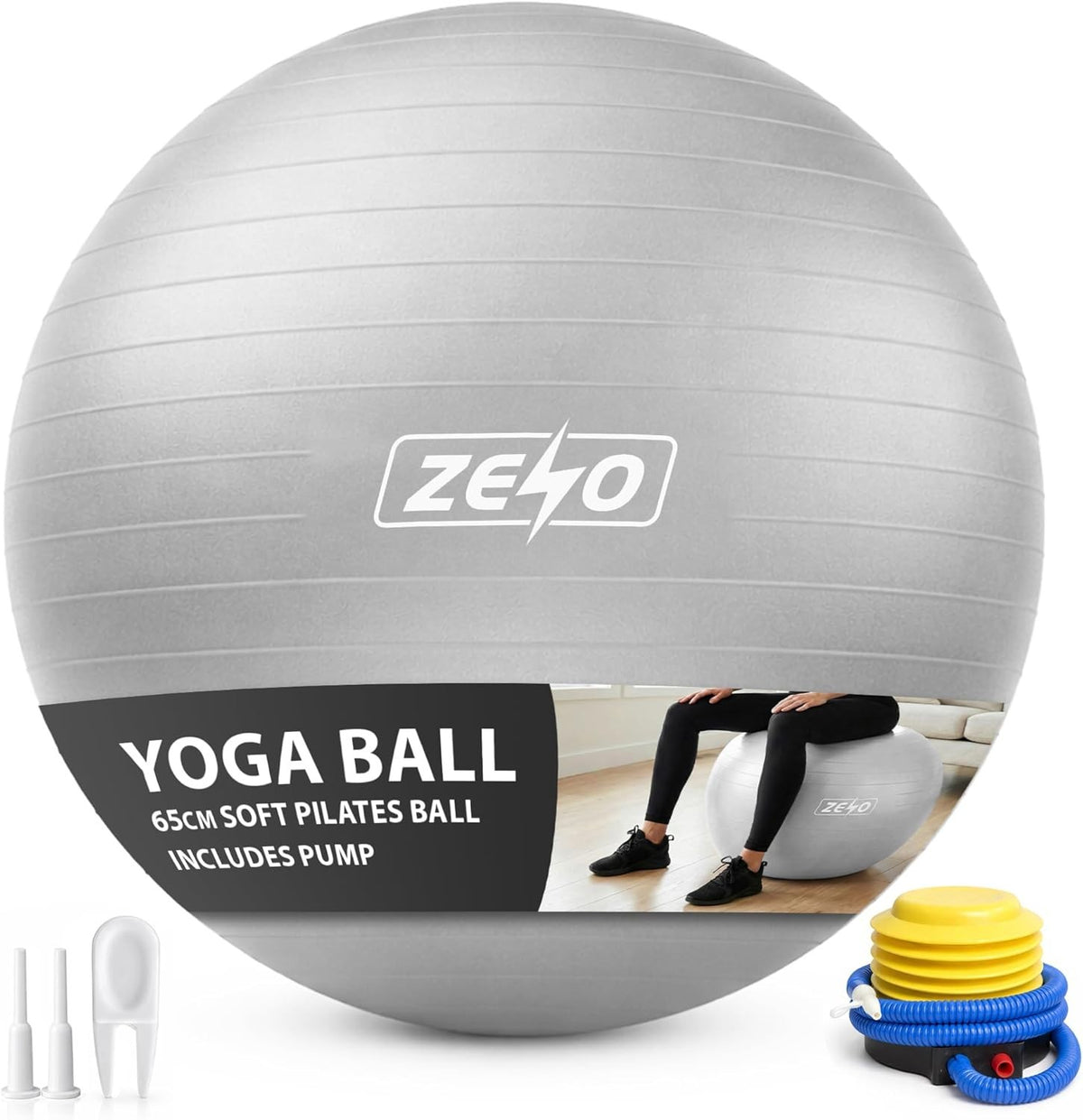 EXERCISE GYM BALL SWISS PILATES YOGA CORE TRAINING PREGNANCY BIRTHING ANTI-BURST