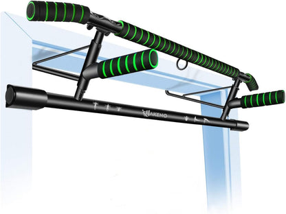 Pull up Bar Door Frame Fitness Chin-Up Bar for Home Gym Equipment, with Professional Training Suspension Strap Set