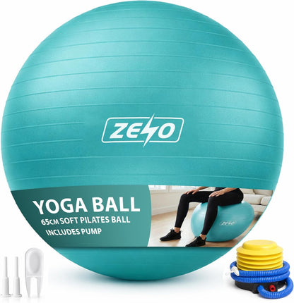 EXERCISE GYM BALL SWISS PILATES YOGA CORE TRAINING PREGNANCY BIRTHING ANTI-BURST