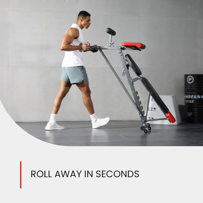 Finer Form Multi-Functional Adjustable FID Weight Bench and Roman Chair
