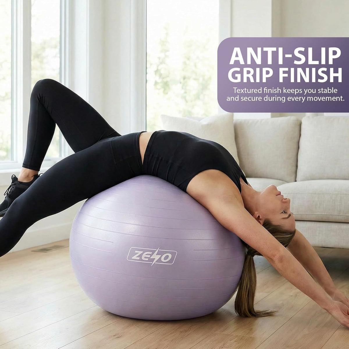 EXERCISE GYM BALL SWISS PILATES YOGA CORE TRAINING PREGNANCY BIRTHING ANTI-BURST