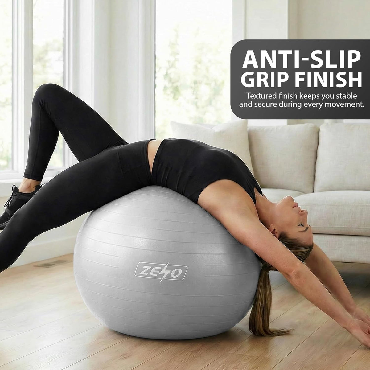EXERCISE GYM BALL SWISS PILATES YOGA CORE TRAINING PREGNANCY BIRTHING ANTI-BURST
