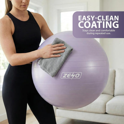 EXERCISE GYM BALL SWISS PILATES YOGA CORE TRAINING PREGNANCY BIRTHING ANTI-BURST