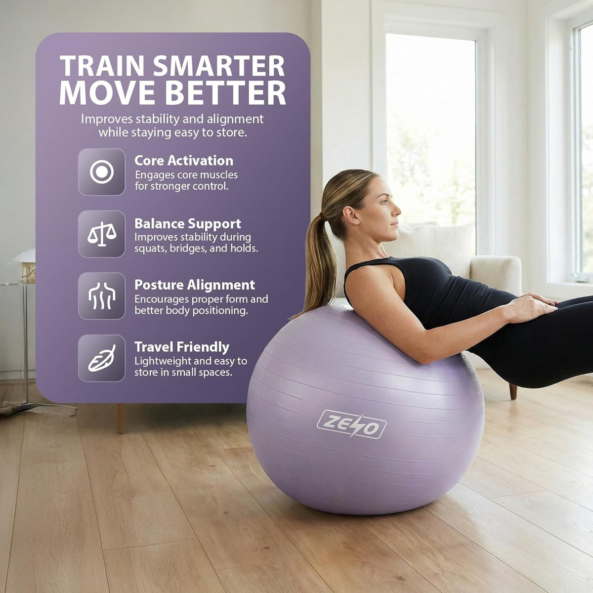 EXERCISE GYM BALL SWISS PILATES YOGA CORE TRAINING PREGNANCY BIRTHING ANTI-BURST