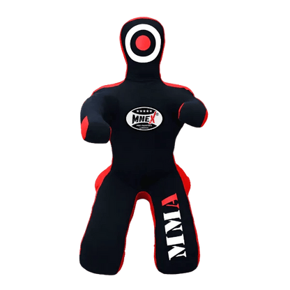 MNEX Pro Fighting MMA Grappling Sitting Dummy - Unfilled Blue & Black
