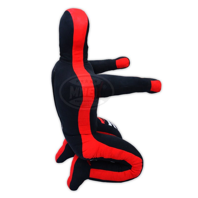 MNEX Pro Fighting MMA Grappling Sitting Dummy - Unfilled Blue & Black