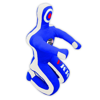 MNEX Pro Fighting MMA Grappling Sitting Dummy - Unfilled Blue & Black