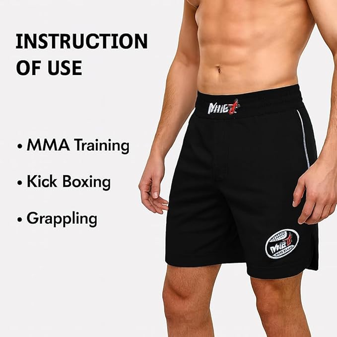MNEX Pro MMA Shorts - Training Kickboxing Combat Sports (M)